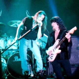 Doogie White and Ritchie Blackmore