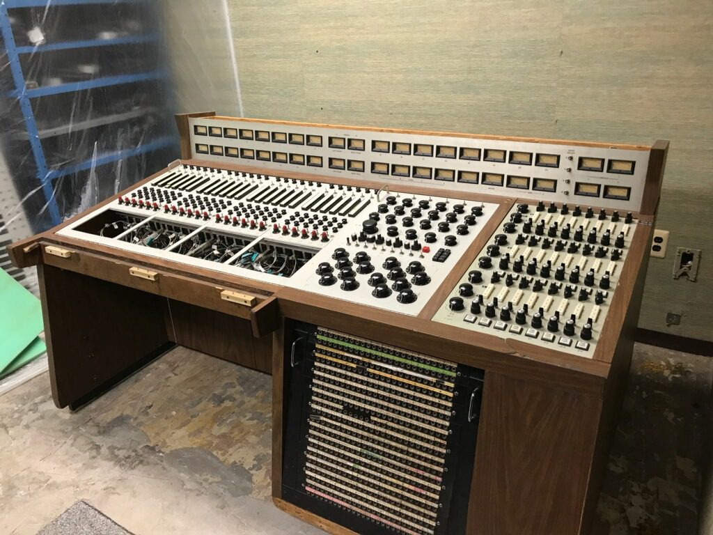 Wally Heider UA610 Studio Mixing Console at Audio Garden